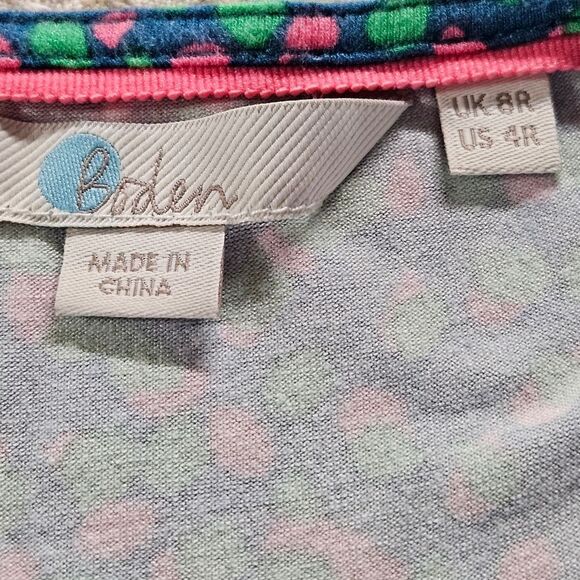 Boden Cassia Teal Speckle V-Neck Short Sleeve Jersey Knit Fit & Flare Wrap Dress - Picture 6 of 15